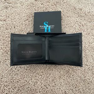 Steve Harvey Black Wallet